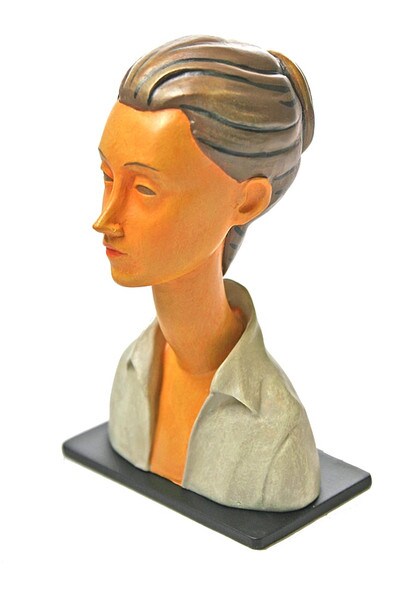 Lunia Czechowska Portrait Bust By Modigliani